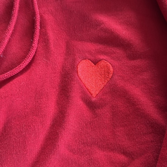Adidas x Ivy Park • Valentines Day Red Heart Hoodie - Picture 6 of 8